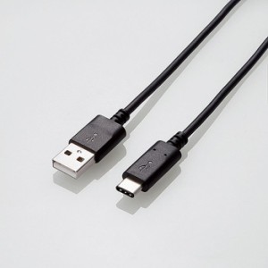 即納 代引不可 スマートフォン用USBケーブル スマホ充電/通信ケーブル USB(A-C) 認証品 0.5m ブラック エレコム MPA-AC05NBK