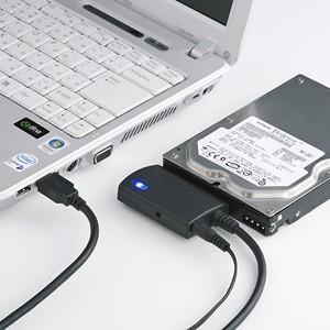 即納 代引不可 サンワサプライ SATA-USB3.0変換ケーブル USB-CVIDE3