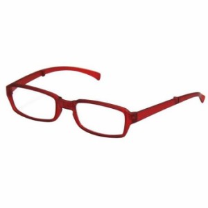 老眼鏡　折り畳みリーディンググラス　ＶＩＡＧＥＭ＋（ヴィアージェン）　マットレッド＋２．５０ デューク VFR-02-7+2.5
