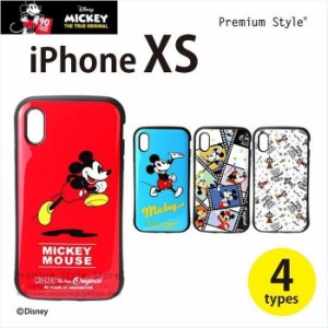 iPhone Xs 5.8 インチ 用 ケース カバー ハード 耐衝撃 ハイブリッド タフケース ディズニー ミッキーマウス ４カラー PGA PG-DCS5*****