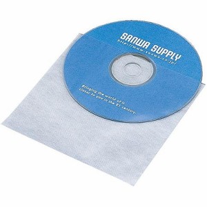 即納 代引不可 サンワサプライ CD・CD-R用不織布ケース(100枚セット) FCD-F100