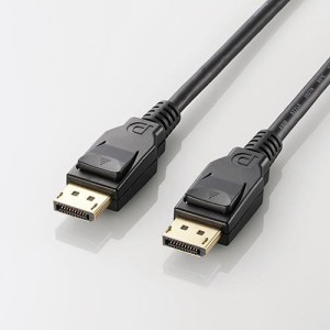 即納 代引不可 エレコム DisplayPort(TM)ケーブル／2m／ブラック CAC-DP1220BK