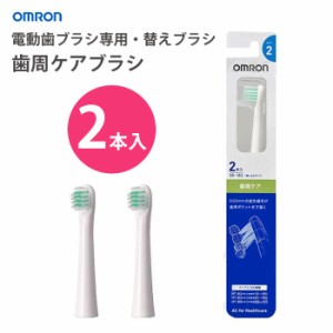 即日出荷 電動歯ブラシ 替えブラシ スペアブラシ 交換用 歯周ケアブラシ 2本入り タイプ2 オムロン SB-182