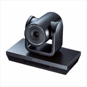即納 代引不可 3倍ズーム搭載 会議用カメラ ブラック フルHD 210万画素 首振り リモコン ケーブル 壁取り付け可能 サンワサプライ CMS-V5
