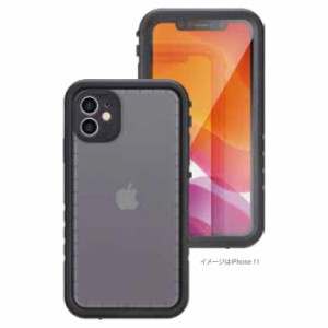 iPhone 11 6.1inch 防水&坊塵ケース WATERPROOF TOUGH CASE ALLシーズン対応 PGA PG-19BWP01BK