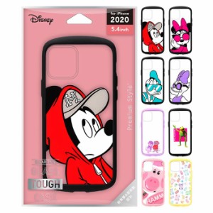 iPhone 12 mini ガラスタフケース 耐衝撃 耐振動 飛散防止 ディズニー キャラクターケース かわいい PGA PG-DGT20F01