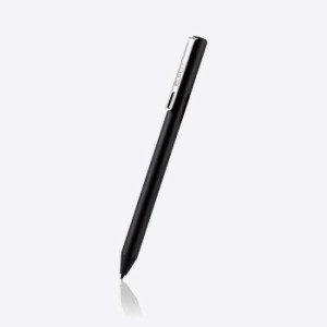 代引不可 タッチペン USI規格対応 電池式アクティブタッチペン 極細 ペン先1.5mm クリップ付 スタイラス オートスリープ機能 ブラック エ