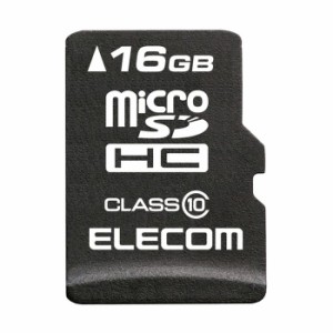 代引不可 microSDHCメモリカード データ復旧サービス付 16GB class10対応 防水仕様 SD変換アダプタ付属 スマホ タブレット エレコム MF-M