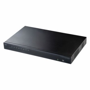 即納 代引不可 HDMI対応 パソコン自動切替器(8:1) OSD機能搭載 HDMIディスプレイ/USBキーボード/USBマウス対応 サンワサプライ SW-KVM8HU