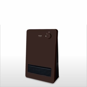 セラミックヒーター 1200W/600W 切替式 テクノイオン 転倒OFFスイッチ ダークブラウン テクノス TS-127(DB)