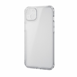 代引不可 iPhone14 Plus 用 ケース ハイブリッド カバー 360度全面保護 衝撃吸収 薄型 スリム カメラ周り保護 背面マットクリア シルキー