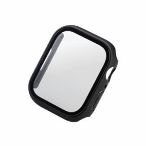 代引不可 アップルウォッチ カバー Apple Watch Series 8/7 45mm フルカバー セラミックコート ゴリラガラス 全面保護 液晶 側面 耐衝撃 