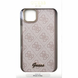 GUESS（ゲス） iPhone14 Plus モノグラム ケース ホワイト エアージェイ GUHCP14MHG4SHP