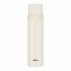 THERMOS 水筒 ステンレスボトル 0.5L マットホワイト  保温 保冷 スリム フルオープン 持ち運び 丸洗いOK サーモス FFM-502-MTWH