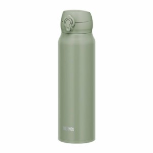 THERMOS 真空断熱ケータイマグ 0.75L スモークカーキ 保温 保冷 スリム フルオープン 持ち運び 丸洗いOK サーモス JNL-756-SMKKI