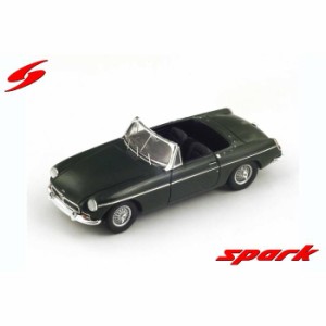 スパーク 1/43 MG B ロードスター 1962 ブリティッシュレーシンググリーン Spark Japan S4137