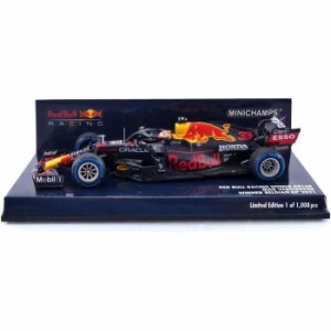 ミニチャンプス 1/43 レッド ブル レーシング ホンダ RB16B マックス･フェルスタッペン ベルギーGP 2021 ウィナー  模型 ミニカー 車 コ