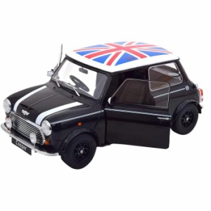 Kkscale 1/12 ミニ クーパー 1990 black/white/Union Jack 右ハンドル  模型 ミニカー 車 コレクション フリースタイル KKDC120052R