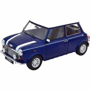 Kkscale 1/12 ミニ クーパー 1990 bluemetallic/white 左ハンドル  模型 ミニカー 車 コレクション フリースタイル KKDC120053L