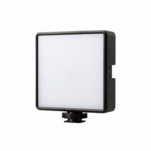 即納 代引不可 撮影用ライト LED ビデオライト 四角形 8×8cm 5段階調光 USB充電式 2000mAh  Samsung Nikon Canon Sony 等 1/4インチネジ