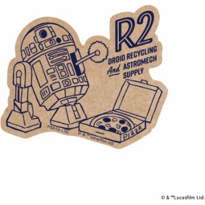 ステッカー R2-D2 スマホ クリアケース対応 PVC 耐光 耐水 スターウォーズ STAR WARS スマホ iPhone Android アクセサリー PGA PG-DSTK23