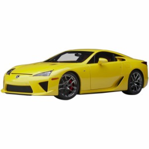 AUTOart 1/18　レクサス LFA （パール・イエロー） 完成品 ミニカー ゲートウェイ・オートアート・ジャパン 78854