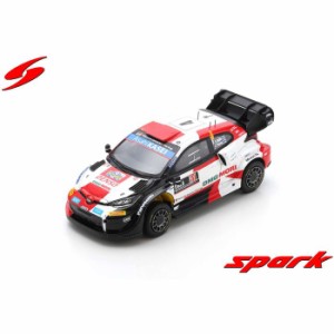 スパーク 1/43 トヨタ GRヤリス ラリー1 No.4 ガズー 2022 WRC ラリー・スウェーデン 3位 E.ラッピ/J.Ferm SPARK JAPAN S6712