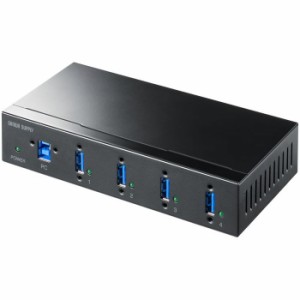 代引不可 産業用USB 5Gbpsハブ（4ポート） サンワサプライ USB-3HFA04