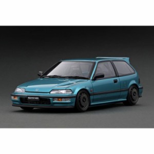 1/18　Honda CIVIC (EF9) SiR Green Metallic IGモデル 模型 ミニカー ティーケー・カンパニー IG3124