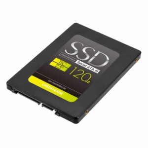 SSD 2.5インチ SATA 6Gb/s TLC 120GB 高速モデル 3年保証 グリーンハウス GH-SSDR2SA120