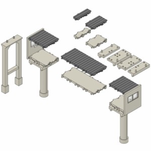 Nゲージ マルチ通路幅拡張セット 鉄道模型 ジオラマ用品 TOMIX TOMYTEC トミーテック 4078