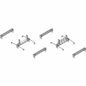 HOゲージ チキ用レール固定台キット 鉄道模型 オプション パーツ ドーファン TW-F004