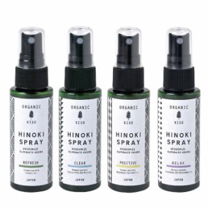 除菌スプレー 消臭スプレー 携帯用 50ｍｌ ヒノキ 天然消臭除菌スプレー ミニボトル HINOKI 日本製 安心 安全 オーガニック