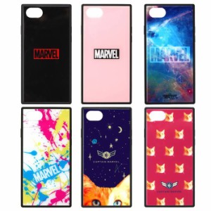 iPhone8/7/6s/6 対応 ケース カバー MARVEL ガラスハイブリッドケース ハイブリッドケース 光沢 マーベル iPhoneケース iPhoneカバー