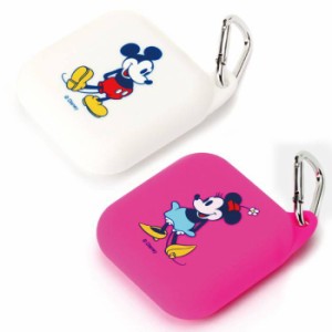 スマートポーチ カラビナ付 シリコンポーチ 小物入れ ケース ミッキーマウス ミニーマウス ディズニー Disney  PGA PG-DAS7**