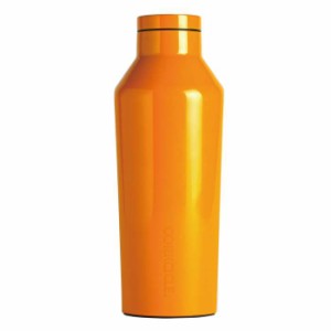 ステンレスボトル 270ml 直飲み 保冷ボトル 保温ボトル CORKCICLE DIPPED CANTEEN Clementine 9oz 270ml オレンジ 保冷 保温