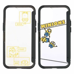 iPhone12mini 対応 iPhone 12 mini 5.4インチ  ケース SHOWCASE+ 扉タイプ クリアケース 怪盗グルー ミニオンズ MINIONS 背面扉