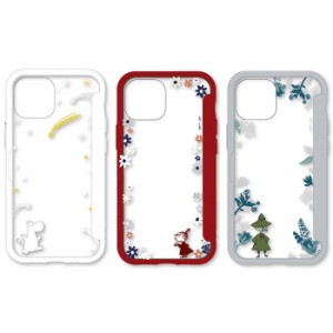 iPhone13mini 5.4インチ 対応 ケース カバー  SHOWCASE+ ムーミン MOOMIN スマートフォンケース 扉タイプ ケース 背面扉 クリアケース グ