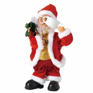 FUNNYクリスマス ミュージック ハローサンタ クリスマス 曲名 ジングルベル Christmas おもちゃ 電池式 動くおもちゃ 玩具 トイ スパイス