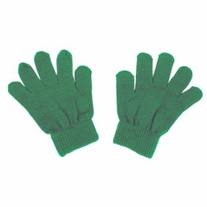 こども用 カラーのびのび手袋 緑 10双組 グリーン カラー手袋 キッズサイズ こどもサイズ 運動会 ダンス 発表会 イベント アーテック 181