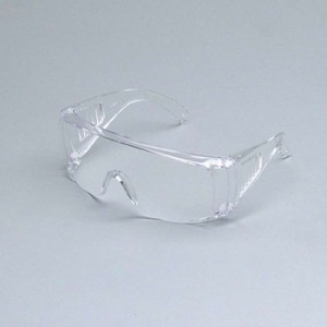 安全メガネ クリア 安全めがね 透明 軽量 衝撃に強い 作業用 メガネ ゴーグル 保護  富士パックス h1111