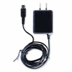 即日出荷 充電ケーブル AC充電器 ブラック 2m WiiU GamePad WiiUゲームパッド 家庭用コンセントから本製品でWii U Game Padを直接可能 ア