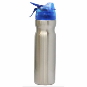即納 ドリンクミストSS ステンレス真空断熱ステンレスボトル 2重保冷ボトル ブルー 冷却ミスト機能付き 熱中症 暑さ対策予防 マジクール 