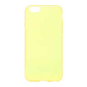 iPhone 6s/6 アイフォン シックスエス/シックス用ケース カバー ZERO TPU 超極薄0.6mm TPUケース イエロー LEPLUS LP-I6SZTYE