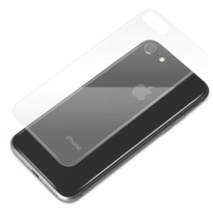 iPhone8 iPhone7 用 保護ガラス 3Dフルラウンド 背面保護ガラス スーパークリア 硬度9H 高光沢 PGA PG-17MGL31