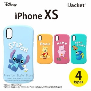 iPhone Xs 5.8 インチ 用 ケース カバー ソフト シリコンケース ディズニー Disney ４デザイン PGA PG-DCS55****