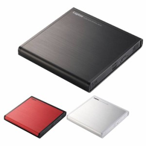 即納 代引不可 DVDドライブ 外付け USB2.0 ポータブルDVD 鑑賞 編集 保存 ソフト付 コンパクト エレコム LDR-PMJ8U2L