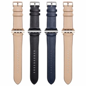 代引不可 Apple Watch 40/38mm ハイブリッドレザーバンド ヴィーガンレザー 耐久性 TPU エレコム AW-40BDLHV