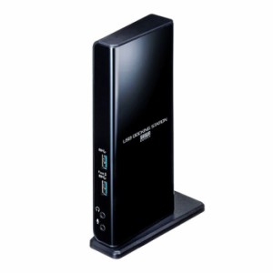 即納 代引不可 ドッキングステーション Type-C・USB3.2A接続デュアルHDMIドッキングステーション USBケーブル1本で一括接続 サンワサプラ