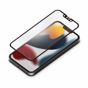 iPhone 13 mini 5.4インチ 液晶保護ガラス 全面保護 ゲーム専用 アンチグレア 硬度10H 飛散防止 ラウンドエッジ 貼り付けキット付属 PGA 